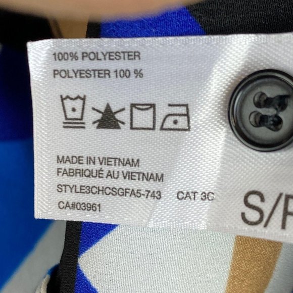 ALFRED SUNG Geometric Shirt - Picture 3 of 6